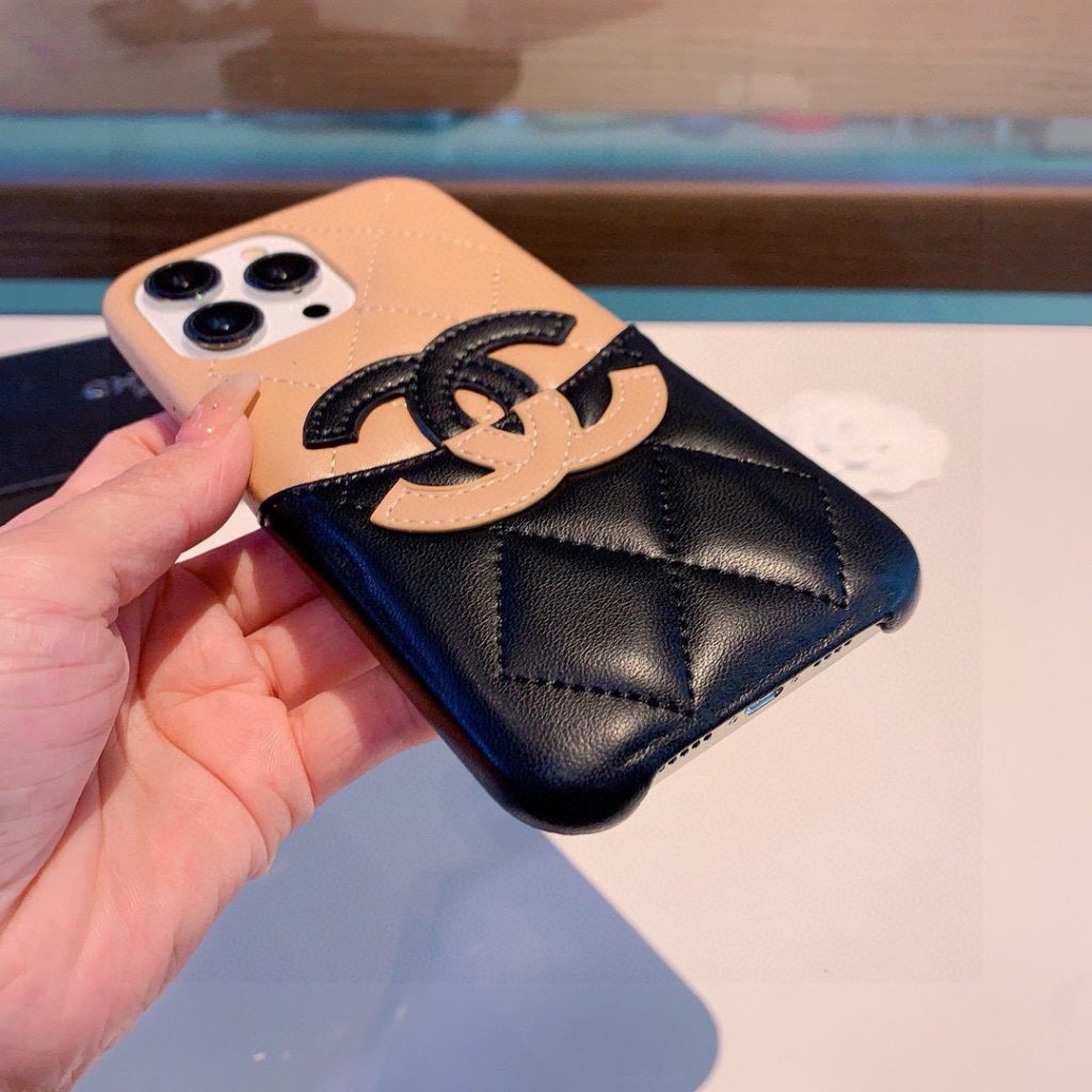 シャネル　　CHANEL　iPhoneケース　アイフォンケース　ココマーク　携帯ケース　カード収納　スマホケース　2色 - 画像 3