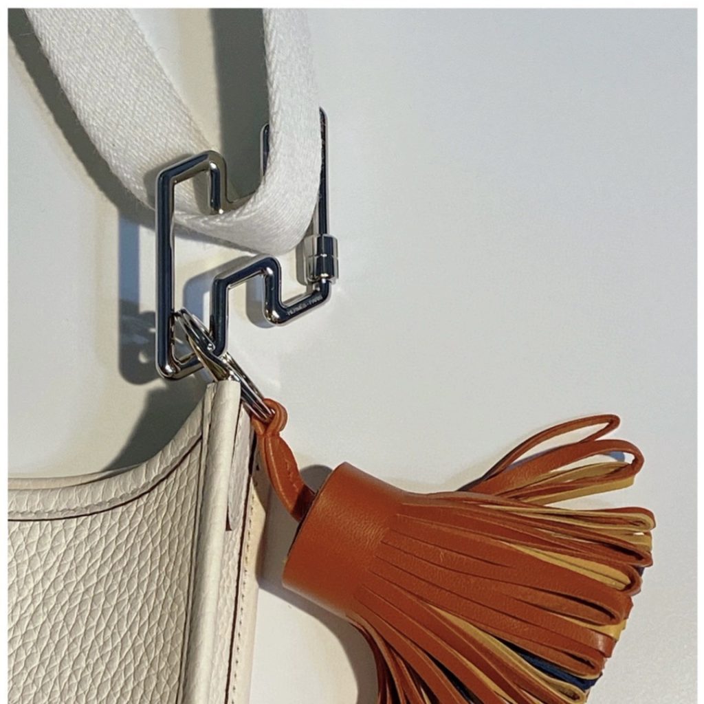 エルメス　Hermes　Hトゥースピード　キーリング　TOO SPEED H　キーホルダー　バッグチャーム　シルバー　メタル - 画像 4