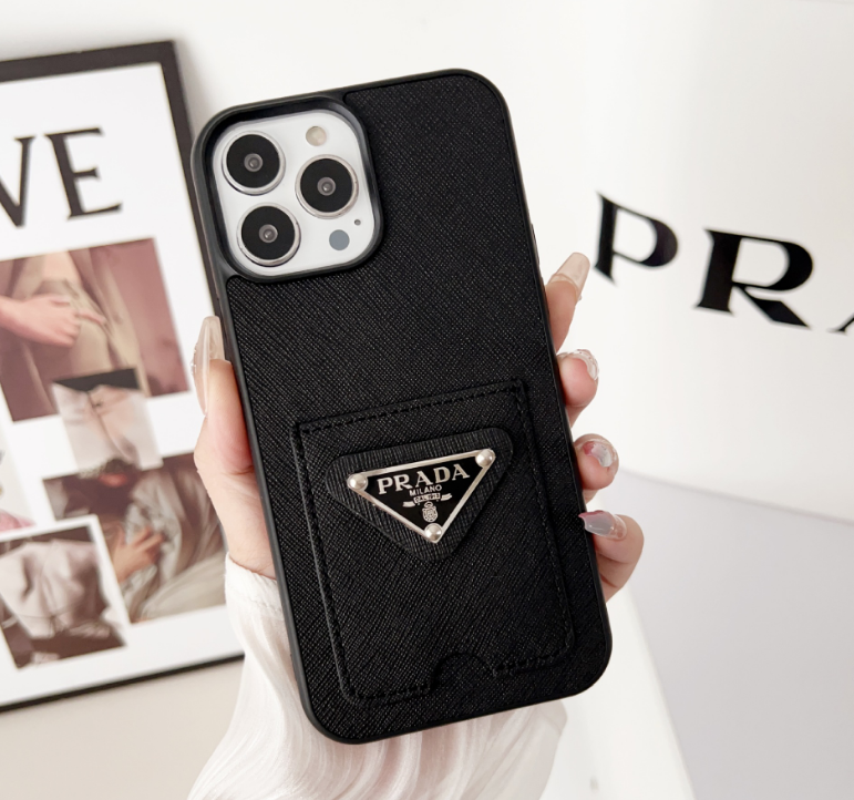 PRADA　プラダ　iPhoneケース　カード収納　携帯ケース　アイフォンケース　スマホケース　3色 - 画像 4