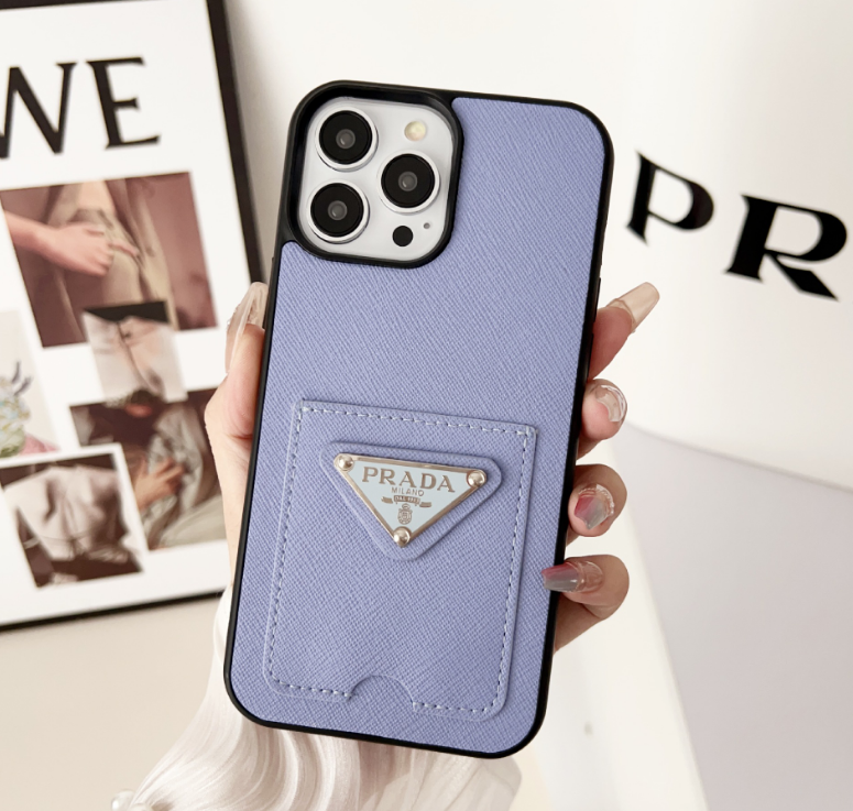 PRADA　プラダ　iPhoneケース　カード収納　携帯ケース　アイフォンケース　スマホケース　3色 - 画像 3