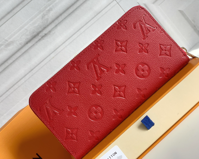 LOUIS VUITTON　ルイヴィトン　レディース　ジッピーウォレット　モノグラム・アンプラント　ブロッサム　長財布　ラウンドファスナー　型押し　7色 - 画像 7