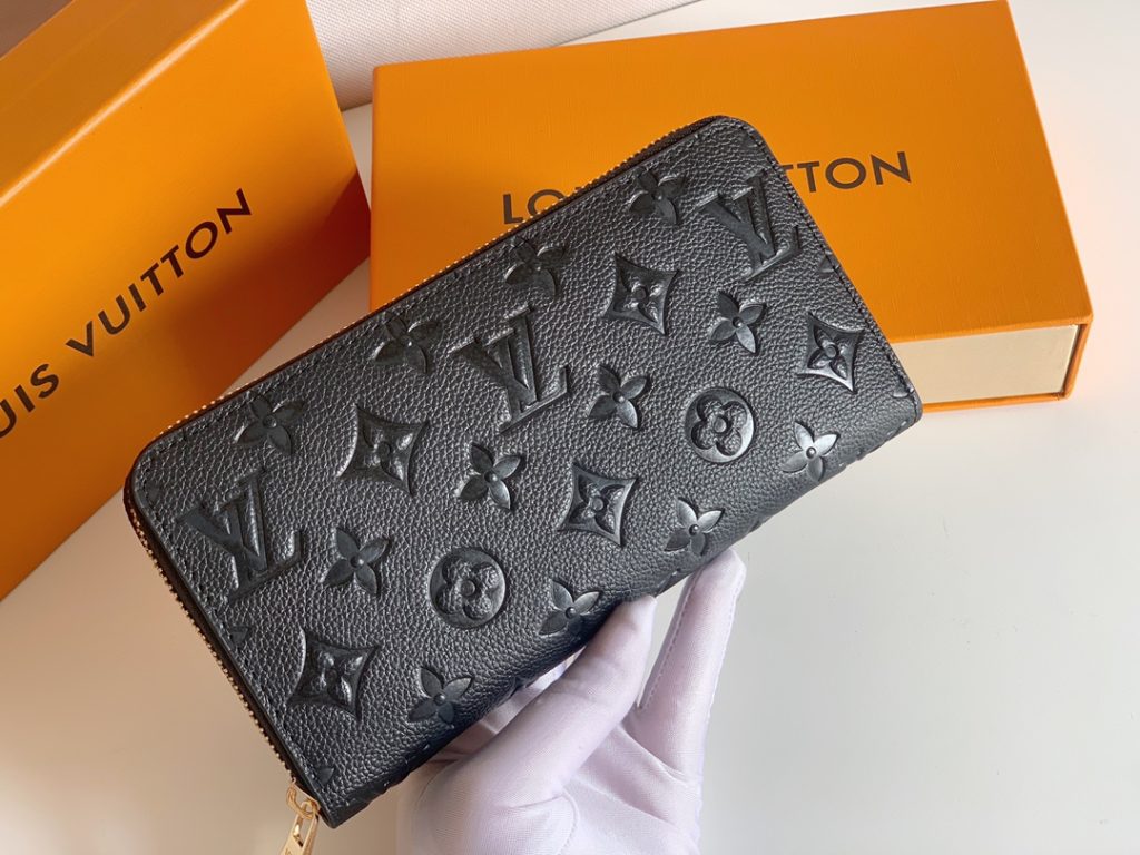LOUIS VUITTON　ルイヴィトン　レディース　ジッピーウォレット　モノグラム・アンプラント　ブロッサム　長財布　ラウンドファスナー　型押し　7色 - 画像 6