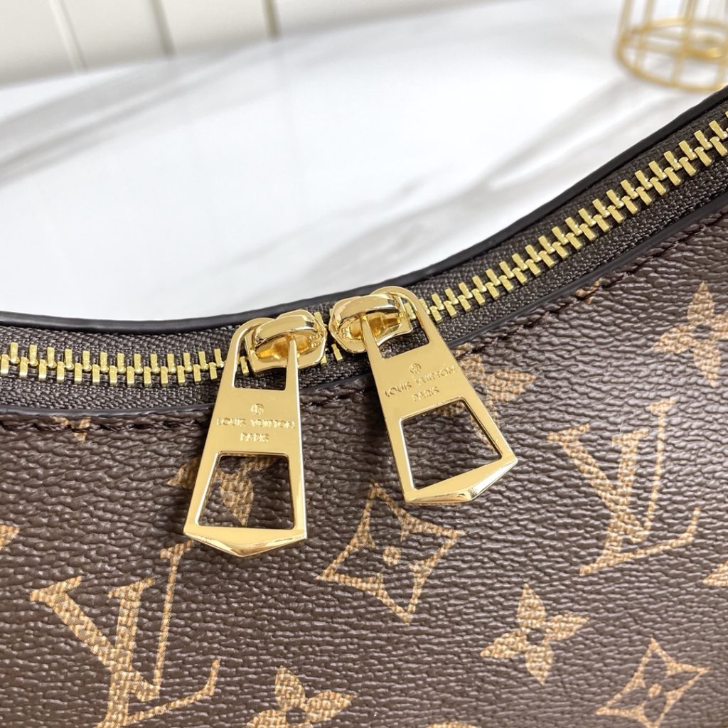 Louis Vuitton　ブーローニュ モノグラム　黒　ナチュラル　ルイ·ヴィトン　ショルダーバッグ　チェーンバッグ - 画像 4