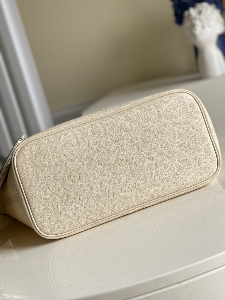 LOUIS VUITTON ルイヴィトン　モノグラム ショルダーバッグ　ポーチ付き　ネヴァーフル MM　トートバッグ　3色　レザーバッグ - 画像 5