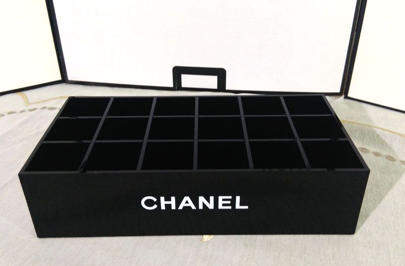 シャネル小物入れ　CHANELアクリル収納ボックス　メイクボックス　口紅ボックス　インテリア - 画像 4
