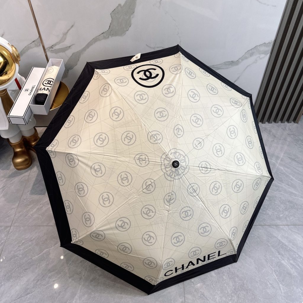 シャネル 折りたたみ傘CHANEL 雨傘日傘★晴雨兼用 男女兼用 ワンタッチ 自動開閉8本骨 持ちやすい 5種 - 画像 6