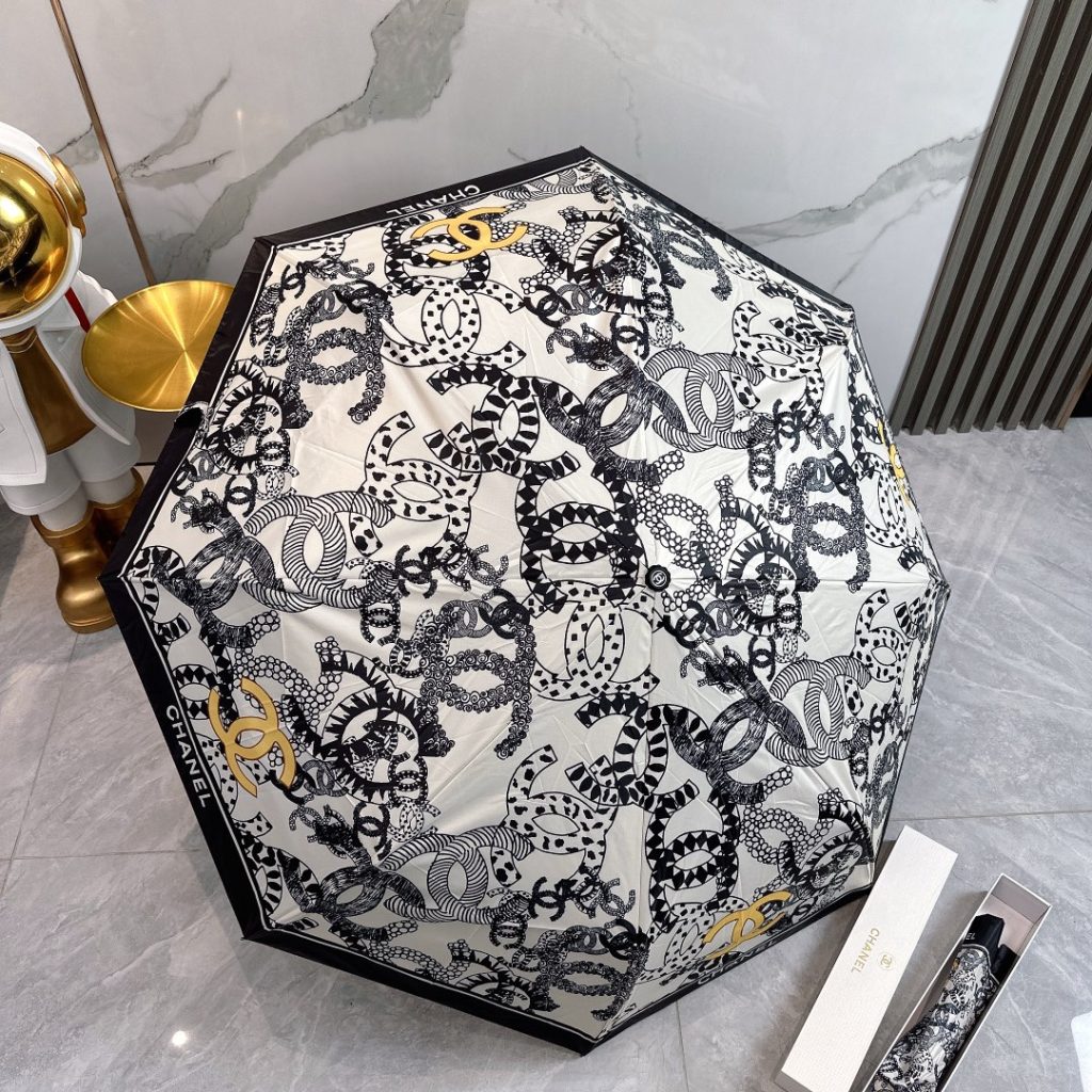 CHANEL　シャネル　人気折りたたみ傘　レディース　ワンタッチ　開閉自動傘　晴雨兼用　おしゃれ　4種 - 画像 2