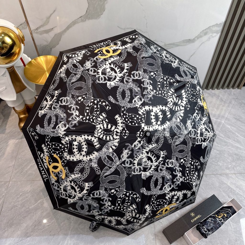 CHANEL　シャネル　人気折りたたみ傘　レディース　ワンタッチ　開閉自動傘　晴雨兼用　おしゃれ　4種 - 画像 3