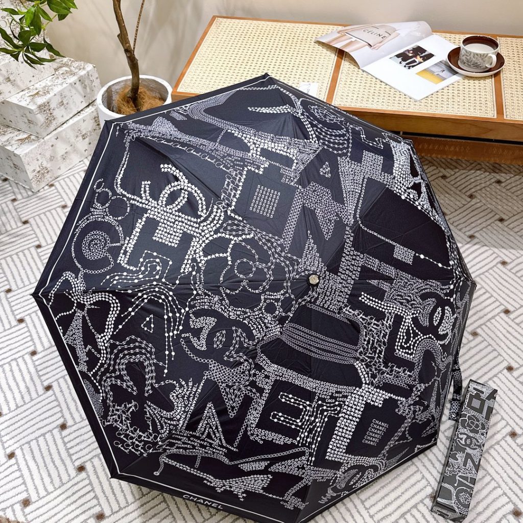 CHANEL　シャネル　人気折りたたみ傘　レディース　ワンタッチ　開閉自動傘　晴雨兼用　おしゃれ　4種 - 画像 4