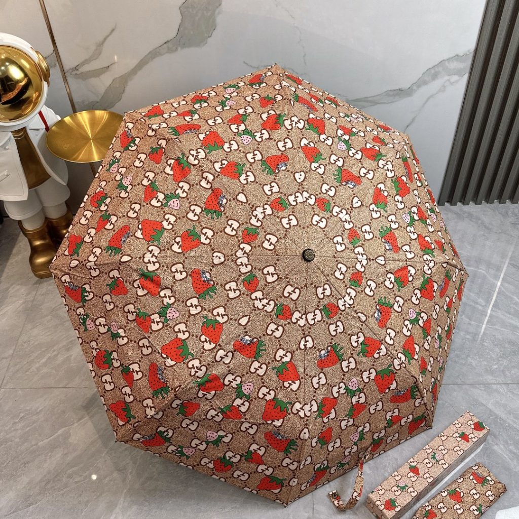 グッチ　GUCCI　折りたたみ傘　アンブレラ　晴雨兼用UVカット　ワンタッチ開閉傘/かさ　人気 おしゃれ4種 - 画像 5