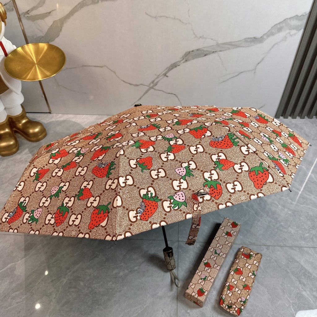 グッチ　GUCCI　折りたたみ傘　アンブレラ　晴雨兼用UVカット　ワンタッチ開閉傘/かさ　人気 おしゃれ4種 - 画像 6