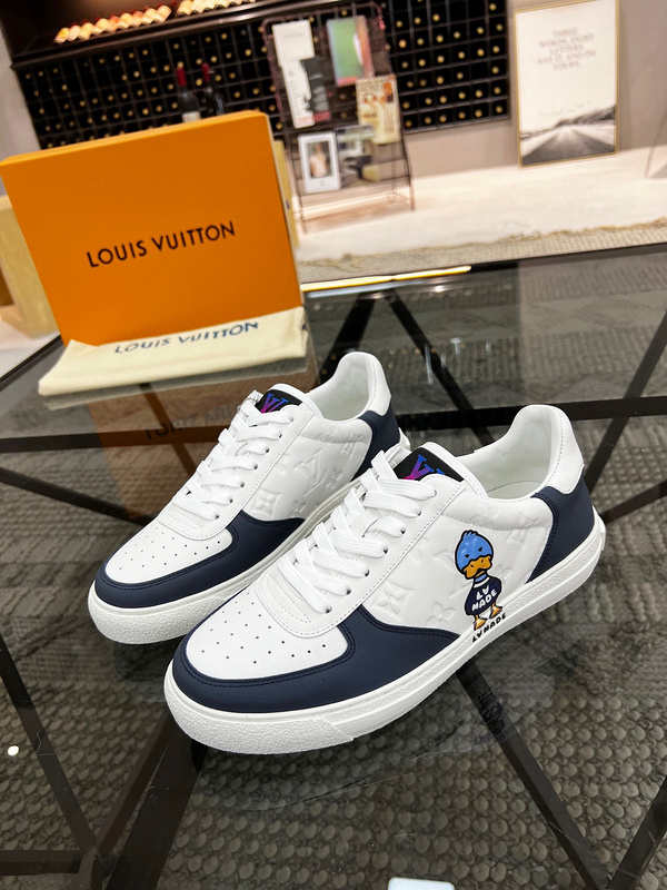 Louis Vuittonスニーカー ルイヴィトン メンズ靴 アンプラント 可 アヒルモチーフカジュアルシューズ - 画像 7