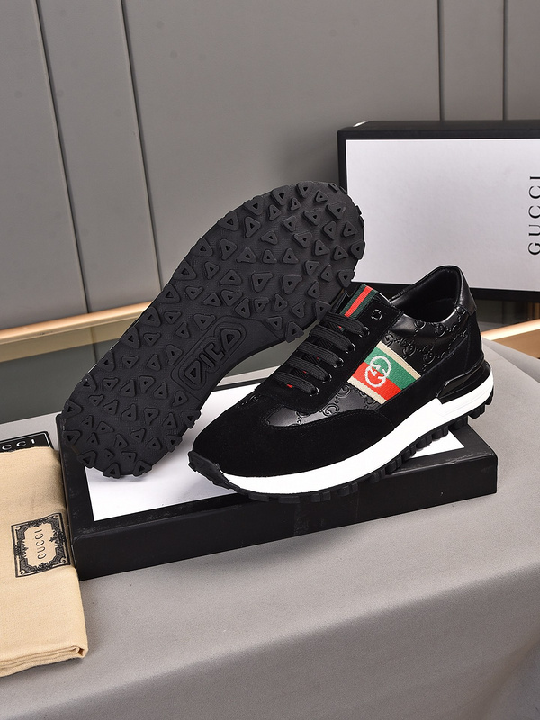GUCCI スニーカー グッチスニーカー メンズ 外履きオールシーズン カジュアル シューズ 選べる2色 - 画像 4