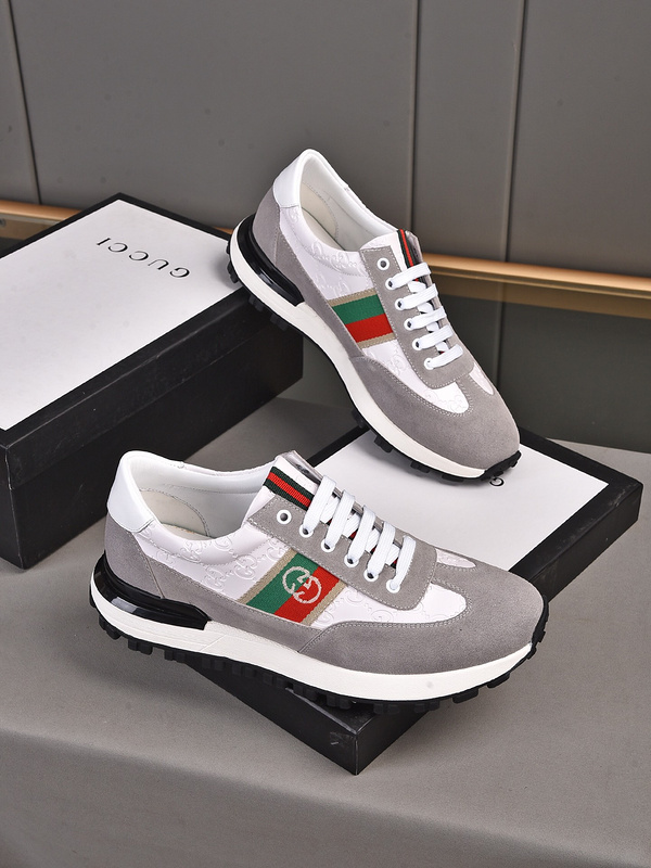 GUCCI スニーカー グッチスニーカー メンズ 外履きオールシーズン カジュアル シューズ 選べる2色 - 画像 7