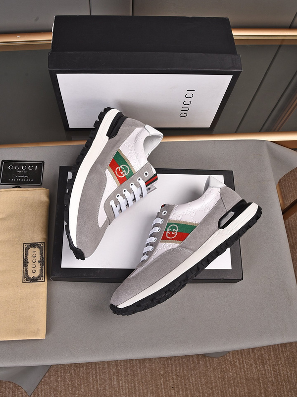 GUCCI スニーカー グッチスニーカー メンズ 外履きオールシーズン カジュアル シューズ 選べる2色 - 画像 8