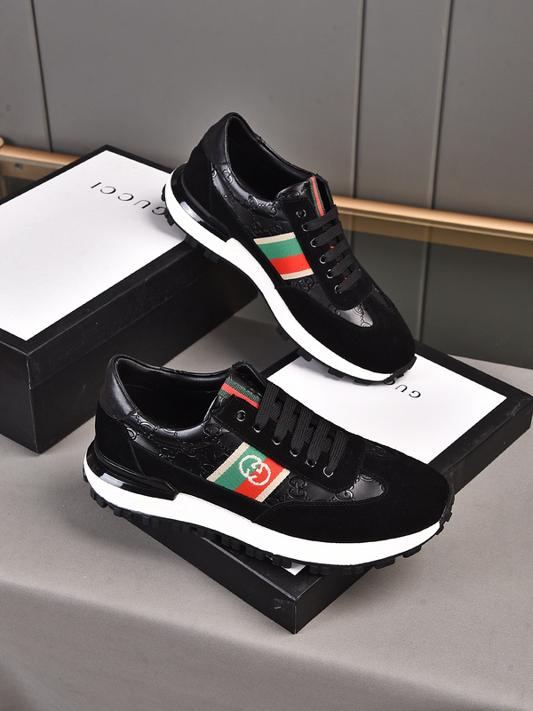 GUCCI スニーカー グッチスニーカー メンズ 外履きオールシーズン カジュアル シューズ 選べる2色 - 画像 2