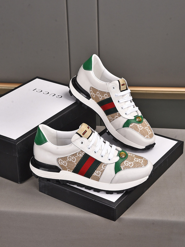 GUCCI　スニーカー　グッチスニーカー　メンズ　外履きオールシーズン　カジュアル シューズ　選べる4色 - 画像 7