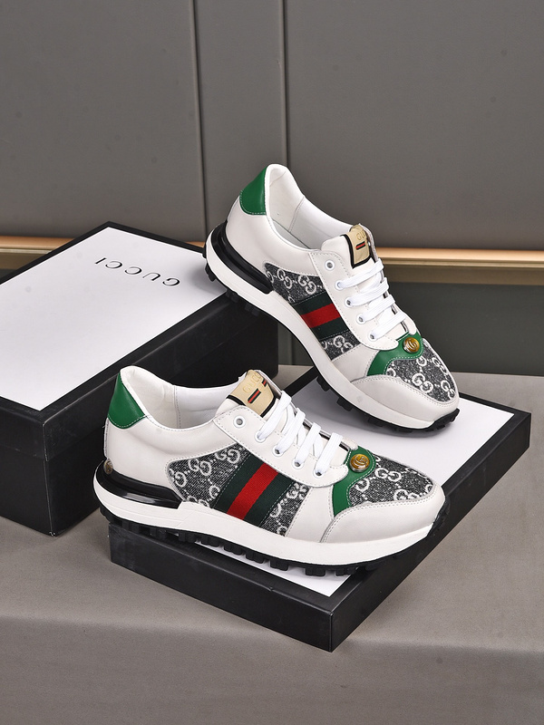 GUCCI　スニーカー　グッチスニーカー　メンズ　外履きオールシーズン　カジュアル シューズ　選べる4色 - 画像 5