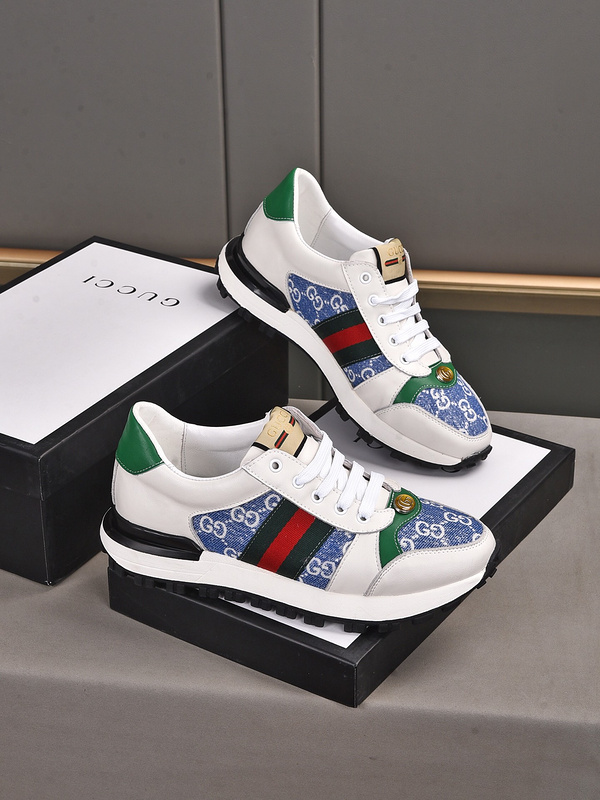 GUCCI　スニーカー　グッチスニーカー　メンズ　外履きオールシーズン　カジュアル シューズ　選べる4色 - 画像 2