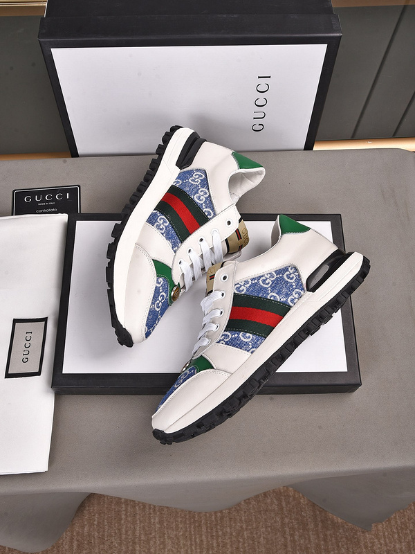 GUCCI　スニーカー　グッチスニーカー　メンズ　外履きオールシーズン　カジュアル シューズ　選べる4色 - 画像 3