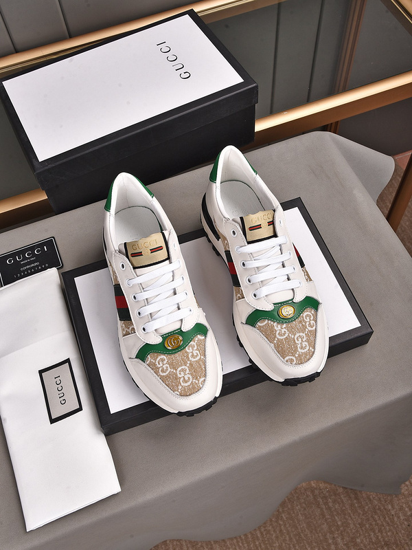 GUCCI　スニーカー　グッチスニーカー　メンズ　外履きオールシーズン　カジュアル シューズ　選べる4色 - 画像 8