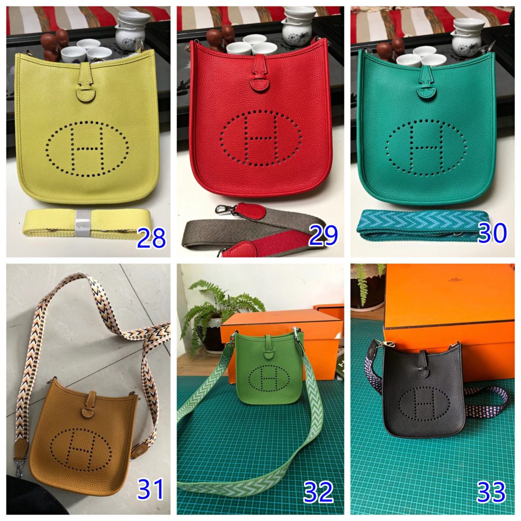 エルメスハーフ手縫いEvelyne Mini エルメスエブリンミニ TPM 16 Hermes 豊富な在庫 シルバー/ゴールド金具 ショルダーバッグ アマゾン・ジグザグ ミニショルダー 33色 - 画像 4