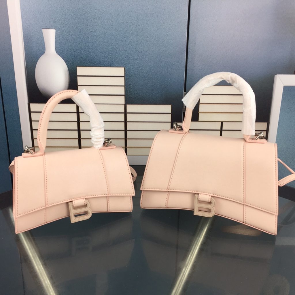 BALENCIAGA　バレンシアガ　HOUR TOP HANDLE　アワーグラスシェイプ　ハンドルバッグ　レディースバッグ　ショルダーバッグ　ポシェット　4色 - 画像 2