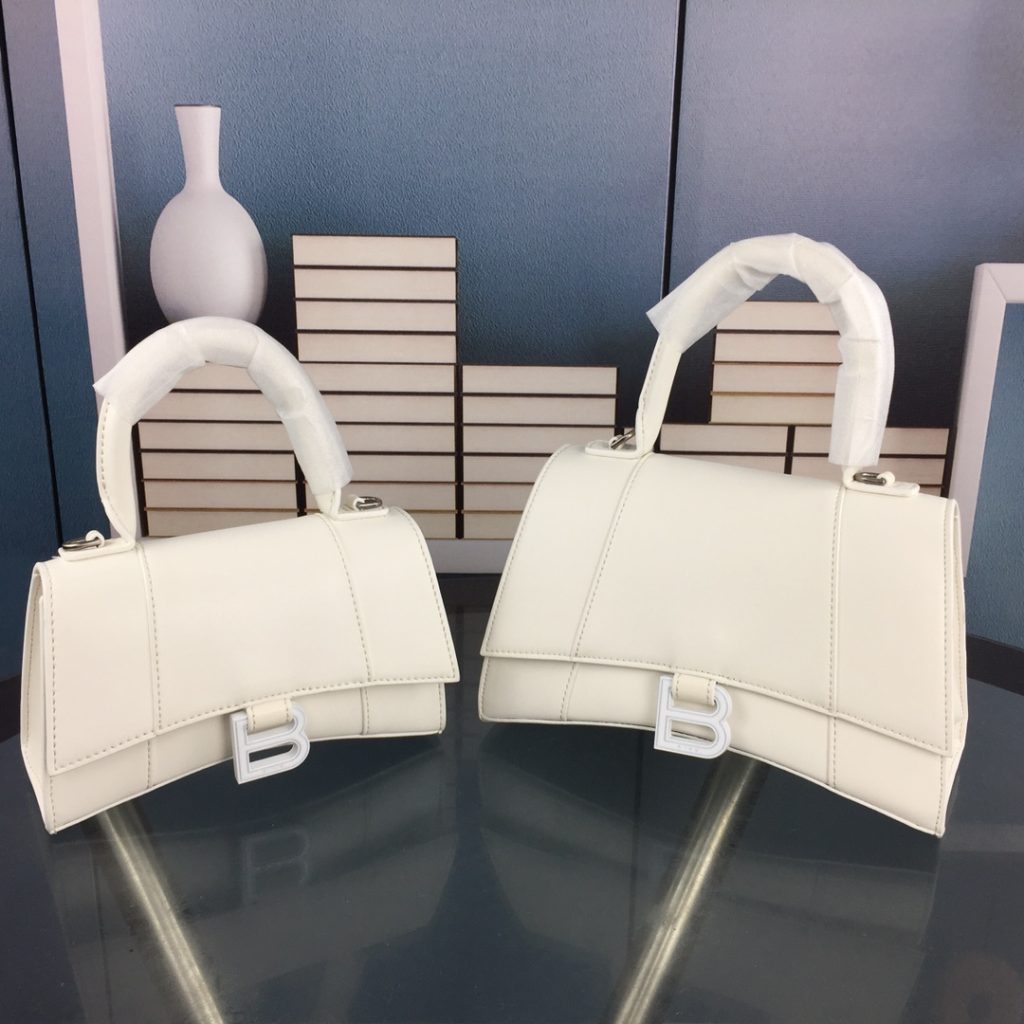 BALENCIAGA　バレンシアガ　HOUR TOP HANDLE　アワーグラスシェイプ　ハンドルバッグ　レディースバッグ　ショルダーバッグ　ポシェット　4色 - 画像 5