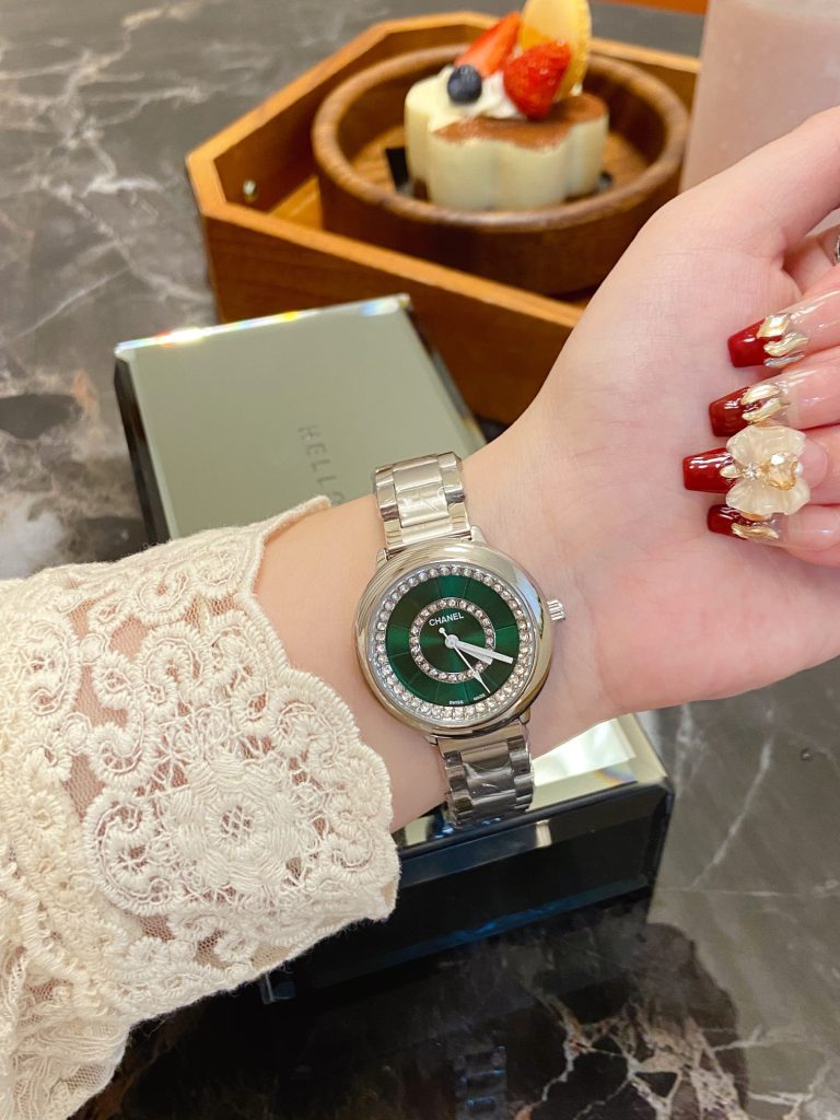 Chanel シャネル✨CHANEL✨レディース腕時計 クォーツ 316ステンレス 蝶バックル🦋 多色展開💎 上品でおしゃれなデザイン⌚ - 画像 7
