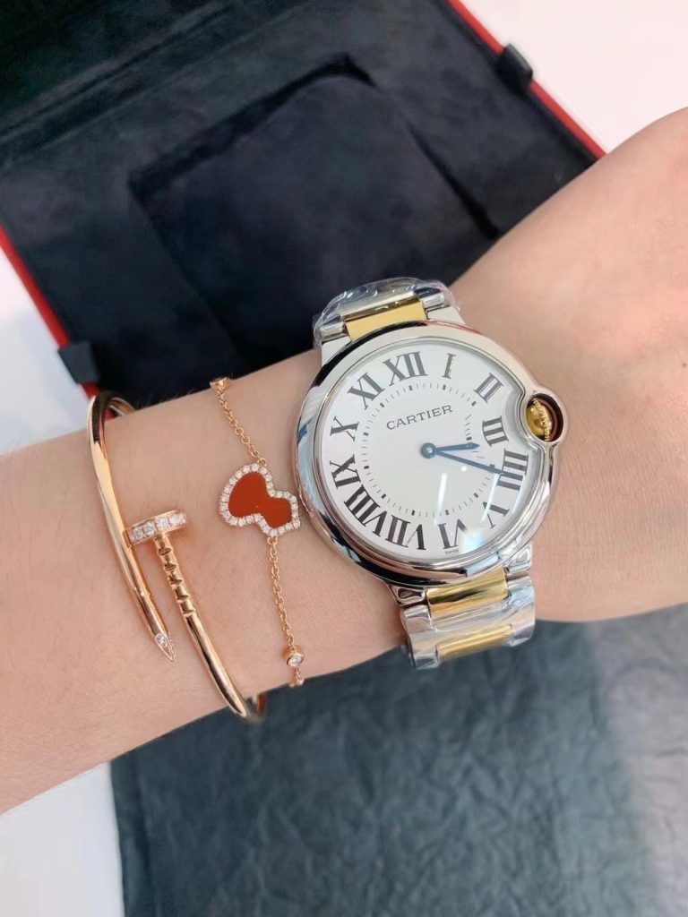 Cartier カルティエ✨Cartier✨ 高級時計 サントス ローズゴールド メンズ 自動巻き 💎 人気ブランド腕時計⌚ 贈り物に最適🎁 - 画像 2
