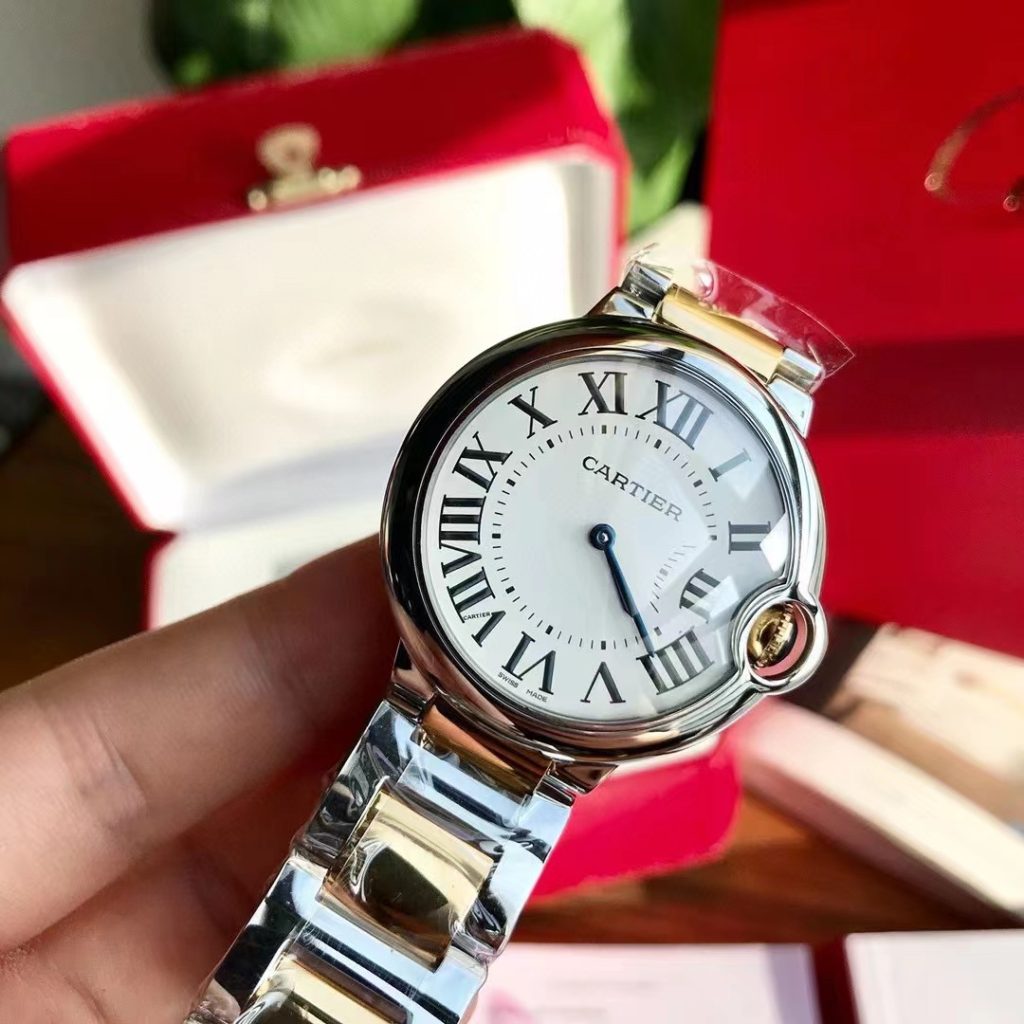 Cartier カルティエ✨Cartier✨ 高級時計 サントス ローズゴールド メンズ 自動巻き 💎 人気ブランド腕時計⌚ 贈り物に最適🎁 - 画像 4