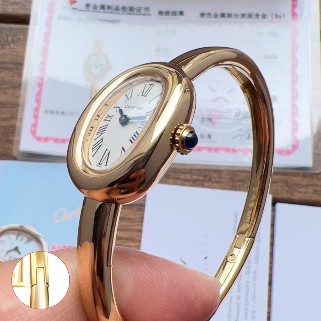 Cartier カルティエ✨【Cartier 】カルティエ 時計 レディース 人気モデル💎 高級腕時計 贈り物に最適🎁 美しいデザイン✨ ギフトボックス付き🎁 - 画像 3