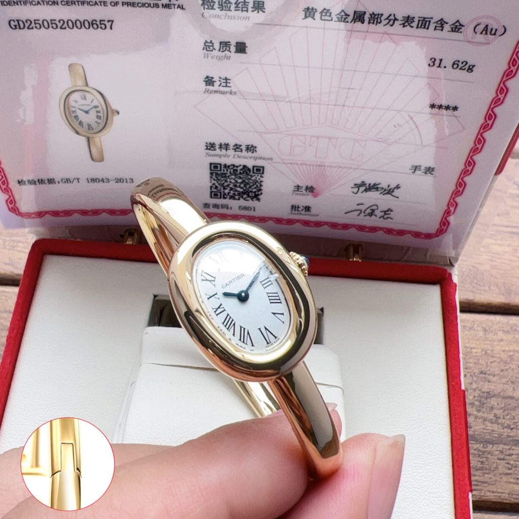 Cartier カルティエ✨【Cartier 】カルティエ 時計 レディース 人気モデル💎 高級腕時計 贈り物に最適🎁 美しいデザイン✨ ギフトボックス付き🎁 - 画像 5