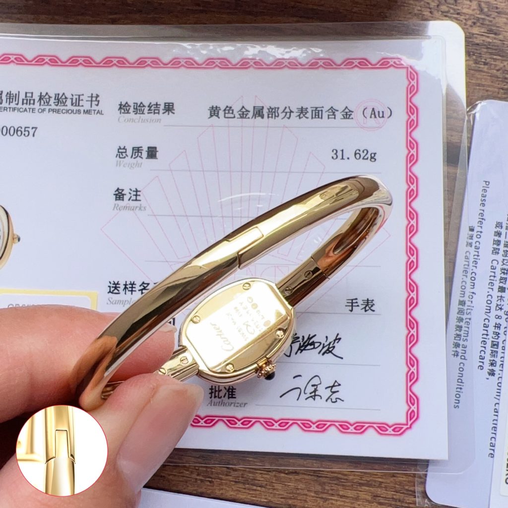 Cartier カルティエ✨【Cartier 】カルティエ 時計 レディース 人気モデル💎 高級腕時計 贈り物に最適🎁 美しいデザイン✨ ギフトボックス付き🎁 - 画像 6