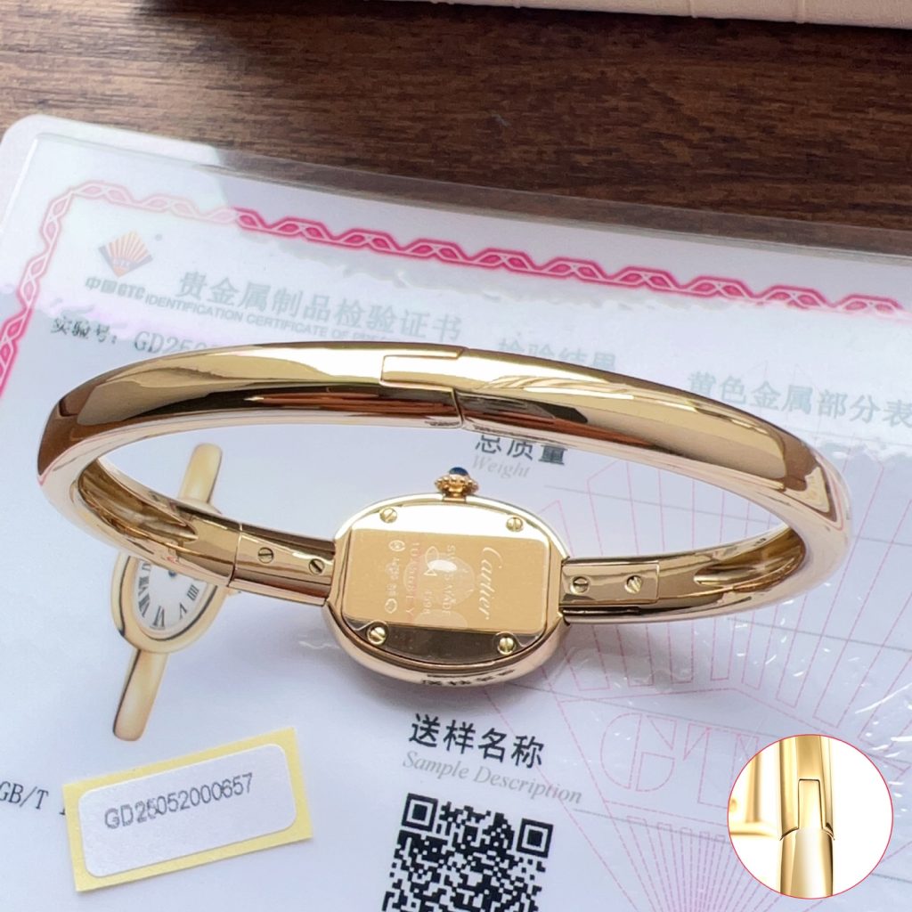 Cartier カルティエ✨【Cartier 】カルティエ 時計 レディース 人気モデル💎 高級腕時計 贈り物に最適🎁 美しいデザイン✨ ギフトボックス付き🎁 - 画像 7