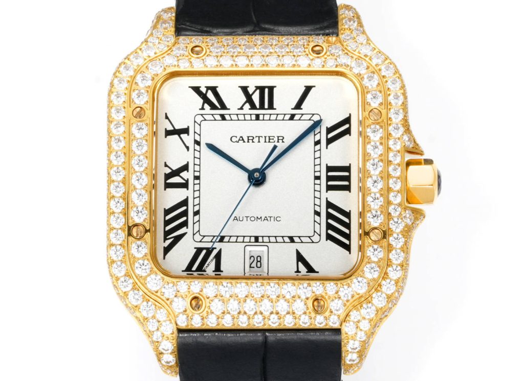 Cartier カルティエ✨Cartier✨ 高級時計 サントス 100 メンズ 自動巻き 人気モデル💎 ⌚ ギフトボックス付き🎁 - 画像 2