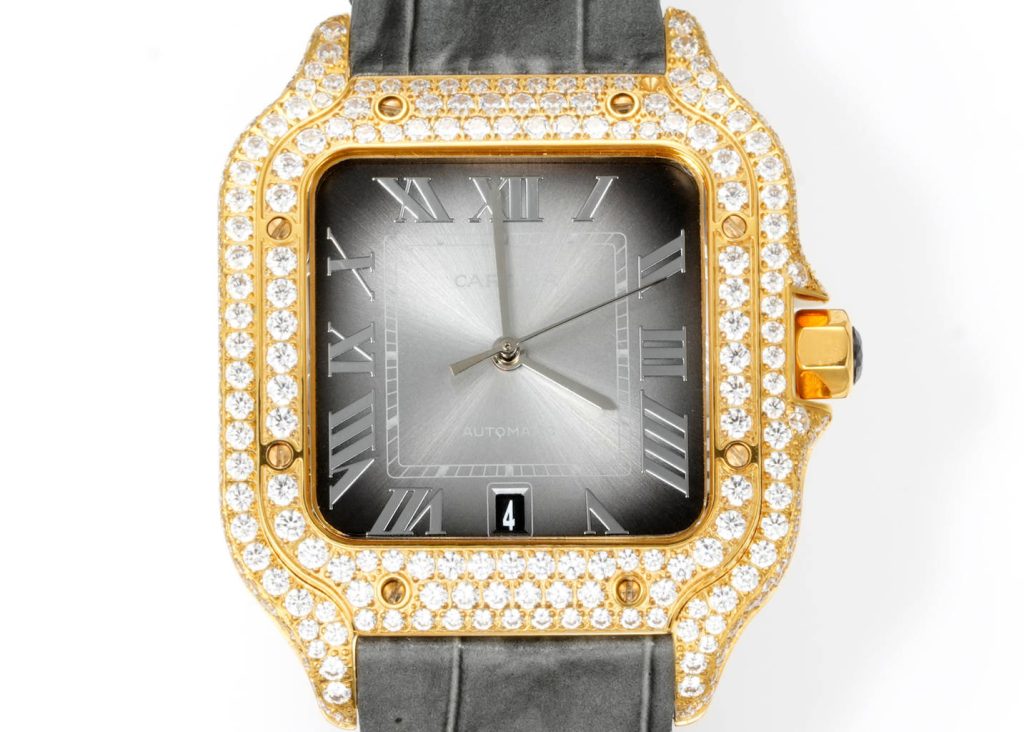 Cartier カルティエ✨Cartier✨ 高級時計 サントス 100 メンズ 自動巻き 人気モデル💎 ⌚ ギフトボックス付き🎁 - 画像 4