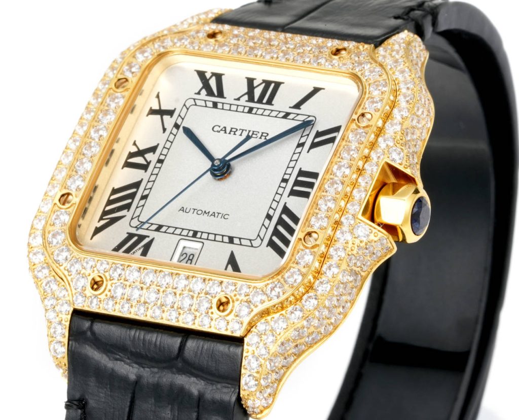 Cartier カルティエ✨Cartier✨ 高級時計 サントス 100 メンズ 自動巻き 人気モデル💎 ⌚ ギフトボックス付き🎁 - 画像 5