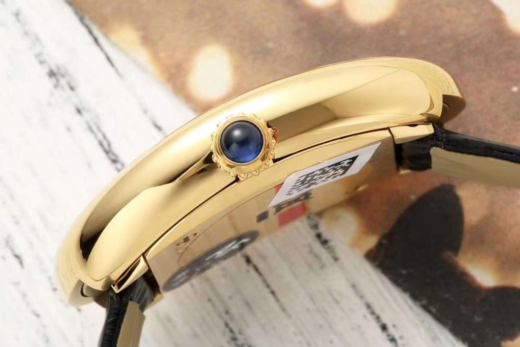 Cartier カルティエ✨【Cartier サントス 100】✨ カーティエ 時計 メンズ 人気 レザー ベルト 高級 腕時計 💎 新品同様 美品 🎁 ギフト 贈り物 に最適 👑 書付き - 画像 5