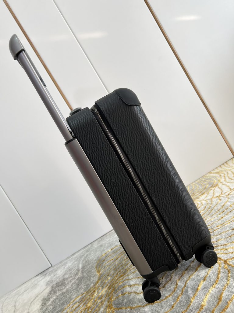 【ルイヴィトン】トランク型 小物収納ボックス モノグラム ブラック ウォーターパターン レザー保護 上品で実用的な旅行コンパニオン - 画像 3