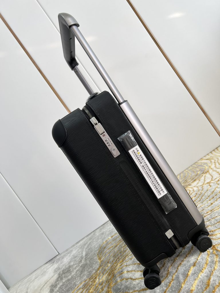 【ルイヴィトン】トランク型 小物収納ボックス モノグラム ブラック ウォーターパターン レザー保護 上品で実用的な旅行コンパニオン - 画像 4