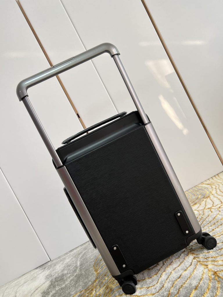 【ルイヴィトン】トランク型 小物収納ボックス モノグラム ブラック ウォーターパターン レザー保護 上品で実用的な旅行コンパニオン - 画像 5