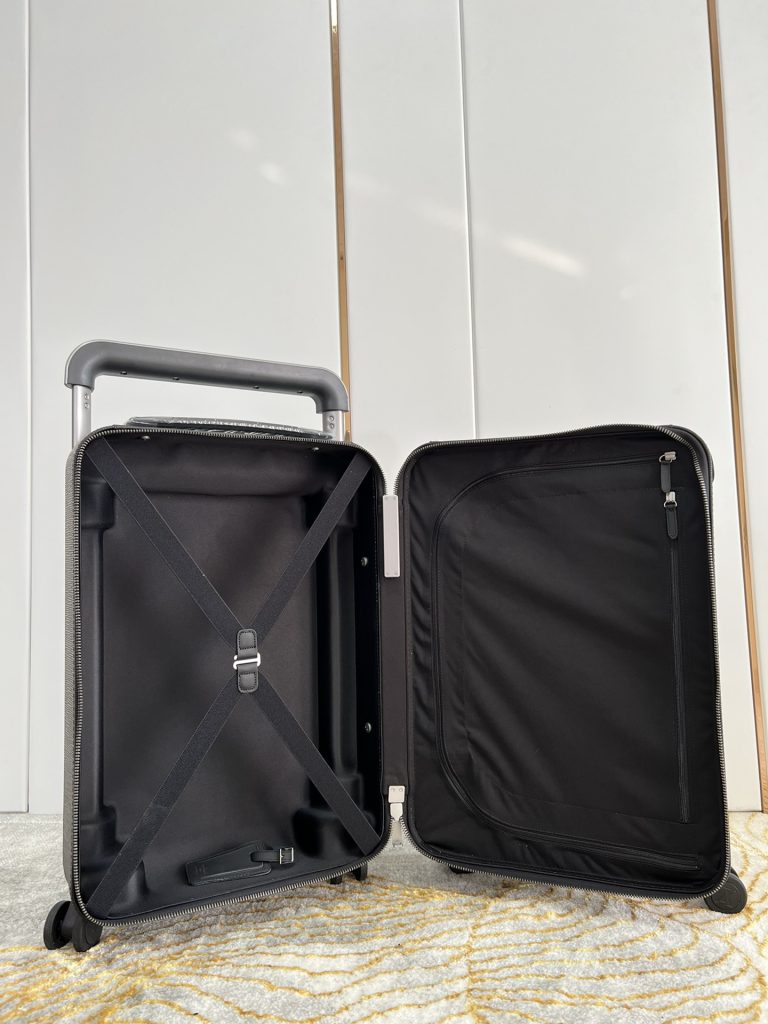 【ルイヴィトン】トランク型 小物収納ボックス モノグラム ブラック ウォーターパターン レザー保護 上品で実用的な旅行コンパニオン - 画像 8