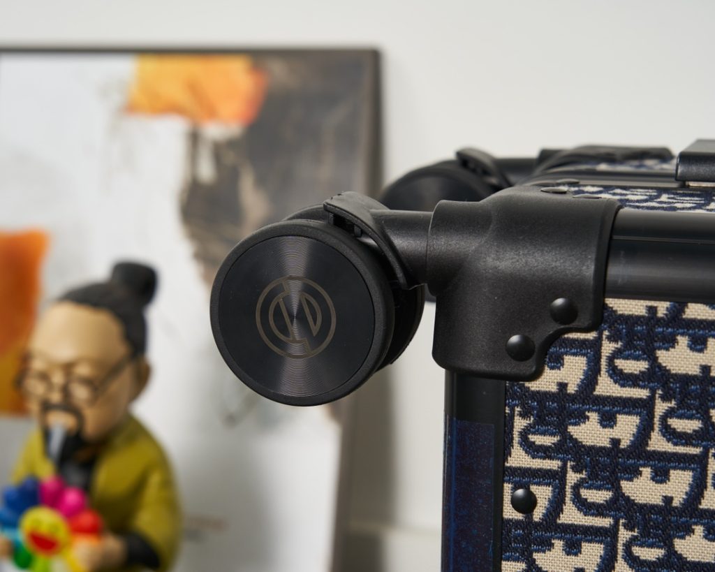 【ディオール】20インチ キャリーバッグ 90047 アルミフレーム ビンテージオブリーク柄 上品で実用的なトラベルグッズ - 画像 7