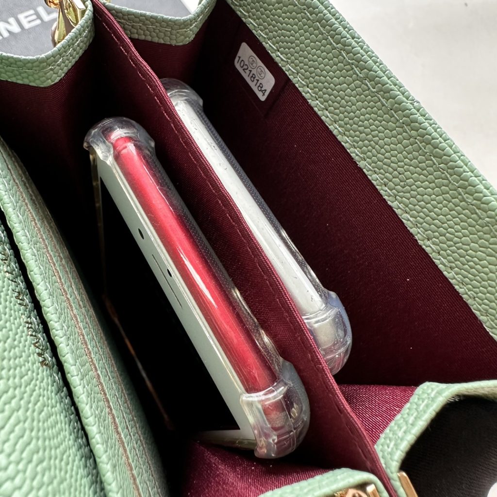 【シャネル】キャビアスキン 長財布 ココマーク金具 上品で実用的なブラックのレディースウォレット - 画像 8