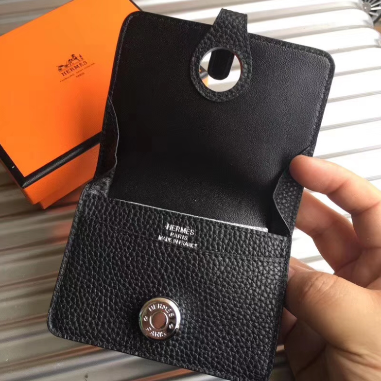 大人可愛い HERMES エルメス Dogon Card Holder ドゴンカードホルダー カードケース●名刺入れ ドゴン シルバー金具 レディース メンズ 15色 - 画像 5