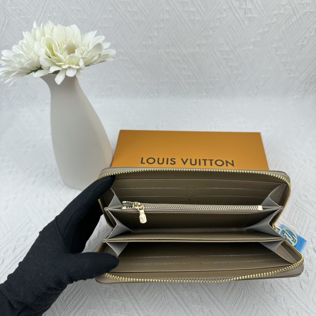 ルイ・ヴィトン モノグラムキャンバス 上品な長財布 レディース人気モデル ギフトにも最適 - 画像 6