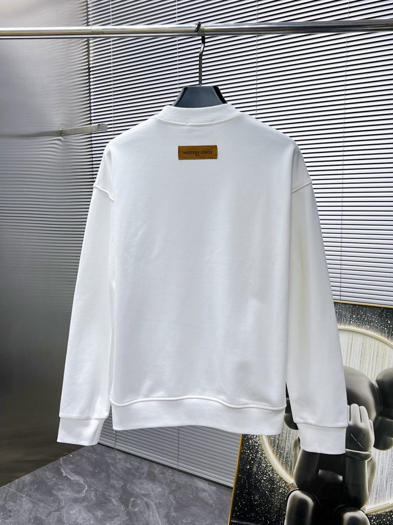 Louis Vuittonルイ・ヴィトン ロゴプリントスウェットシャツ 2色入 - 画像 3