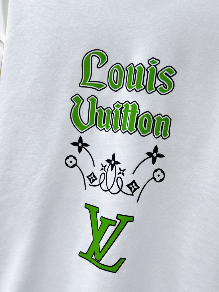 Louis Vuittonルイ・ヴィトン ロゴプリントスウェットシャツ 2色入 - 画像 5