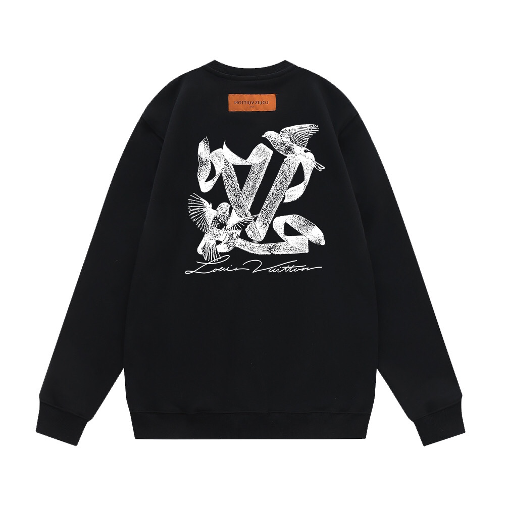 Louis VuittonLOUIS VUITTON 黒 ロゴプリント 半袖スウェット 1色 - 画像 2